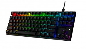 Tastatura HP HyperX Alloy Origins Core Pbt, Tastatura mecanica, Cablu USB Type-C detasabil, Iluminare RGB, Anti-Ghosting,Neagra