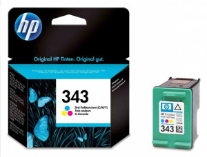 Cartus Cerneala Original HP 343 / C8766EE, Color, 330 pagini