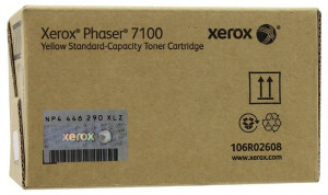 Xerox 7100Y / 106R02608, Cartus toner original, Yellow, 4500 pagini