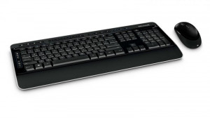 Kit tastatura + mouse Microsoft 3050, Wireless, negru