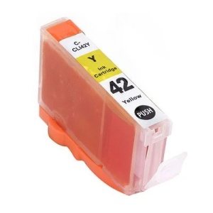 Cartus Cerneala Compatibil Canon CLI-42Y, Yellow, 284 pagini - UnCartus