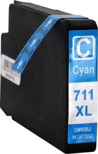 Cartus Cerneala Compatibil HP 711XL C / CZ130A, Cyan, 28ml - UnCartus
