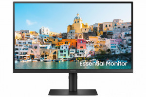 MONITOR SAMSUNG LS24A400UJUXEN 24 inch, Panel Type: IPS, Resolution: 1920x1080, Aspect Ratio: 16:9, Refresh Rate:75Hz, Response time GtG: 5ms, Brightness: 250 cd/m², Contrast (static): 1000 : 1, Viewing angle: 178º(R/L), 178º(U/D), Color Gamut