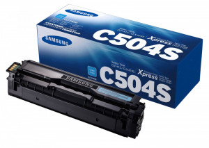 Samsung CLT-C504S, Cartus toner original, Cyan, 1800 pagini