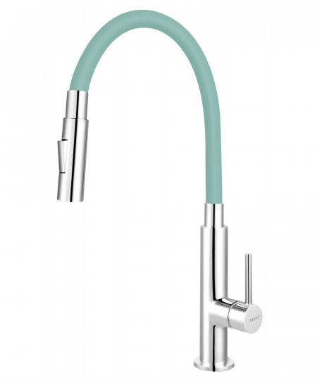 Baterie Spalator Zumba Slim 2F , Cr/Menta, Pipa Flexibila