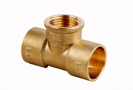 Teu alama D.22x1/2x22 FI, pentru imbinare prin sudura