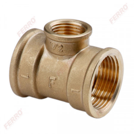 Teu redus alama 1"x1/2"x1"