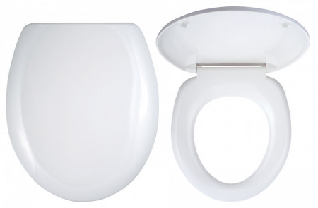 Capac WC universal din plastic, alb