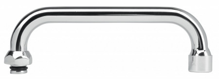 Pipa rotunda 3/4" tip "C" 160 mm, crom