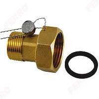 Racord olandez din alama 1 1/2" FI-FE pt. contor apa (2 buc)