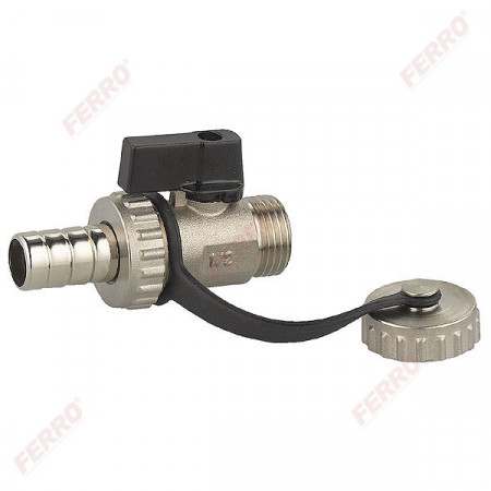 Robinet golire din alama cromata cu sfera 1/2" FE