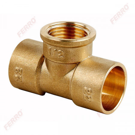 Teu alama D.15x1/2x15 FI, pentru imbinare prin sudura