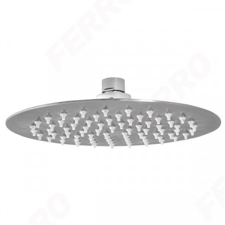Cap de dus fix 200 mm Slim, inox