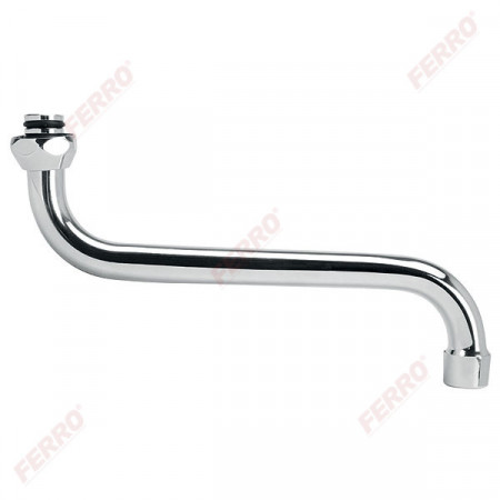 Pipa rotunda 1/2" tip "S" 160 mm, crom