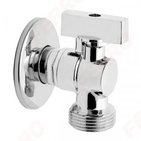 Robinet masina de spalat 1/2"x3/4" cu sfera si supapa de sens,crom