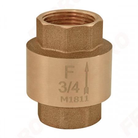 Supapa de sens din alama cu arc 2 1/2"