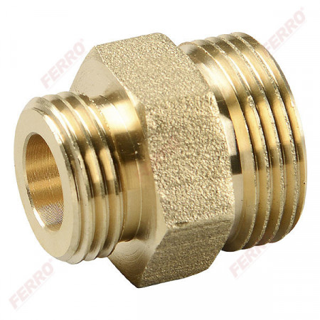 Niplu redus alama Solar 3/4"x1/2" pt. instalatii solare