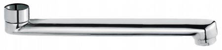 Pipa 3/4" plat? 220 mm, crom