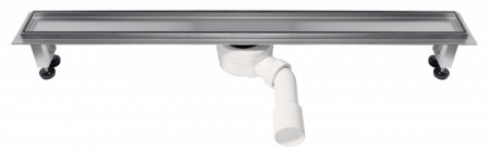 Rigola dus inox L= 700 mm pentru placi ceramice cu sifon DN40/50
