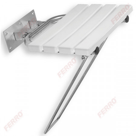 Scaun de dus rabatabil Metalia Help, otel inox