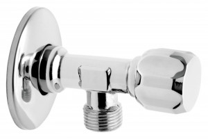 Robinet coltar cu ventil 1/2"x1/2", crom - Img 3