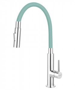 Baterie Spalator Zumba Slim 2F , Cr/Menta, Pipa Flexibila - Img 1