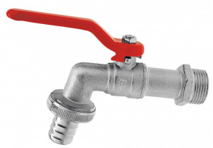 Robinet scurgere din alama cu sfera 3/4" FE - Img 2