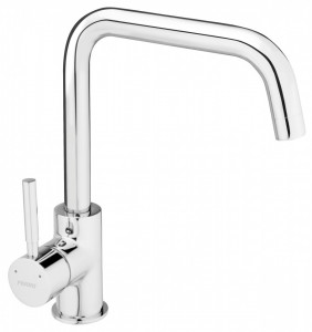 Set Chiuveta Ferro Mezzo II 1 Cuva si Picurator 780x480 mm, nisip si Baterie Ferro Ratio - baterie stativa bucatarie - Img 3