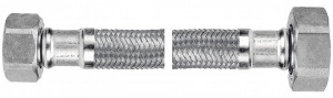 Racord flexibil pentru apa 1/2" x 3/4" FI-FI 30cm - Img 2