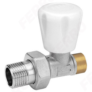 Robinet radiator tur drept 1/2"x15 mm pentru lipire - Img 1