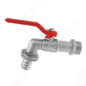 Robinet scurgere din alama cu sfera 3/4" FE - Img 1