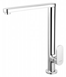 Set Chiuveta Ferro Mezzo II 1 Cuva si Picurator 780x480 mm, nisip si Baterie Ferro Rapsody - baterie stativa bucatarie - Img 4