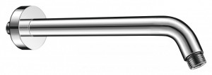 Brat fix 120 mm pentru cap dus din perete , crom - Img 2