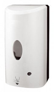 Dozator sapun lichid cu senzor 1200 ml, alb - Img 2