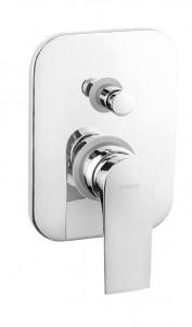 Pachet ingropat all in one 5 in 1 Square: baterie dus ingropata cu cap dus fix si para dus mobila - Img 5