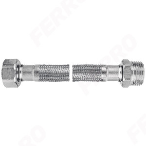 Racord flexibil pentru apa 1/2"x1/2" FI-FI 70cm - Img 1