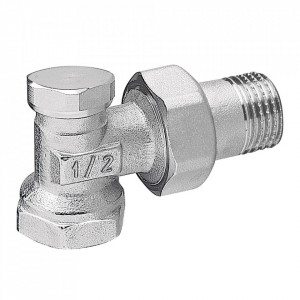 Robinet radiator retur coltar 1/2" - Img 2
