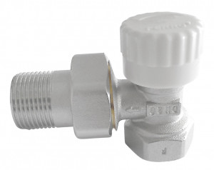 Robinet radiator termostatic tur coltar 1/2" fara presetare - Img 1