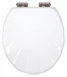 Capac WC soft-close din duroplast Lyra, alb