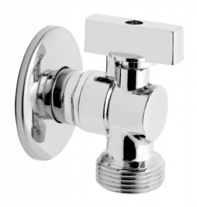 Robinet masina de spalat 1/2"x3/4" cu sfera si supapa de sens,crom - Img 2