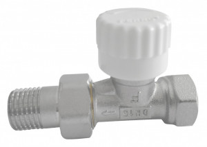 Robinet radiator termostatic tur drept 3/4" cu presetare