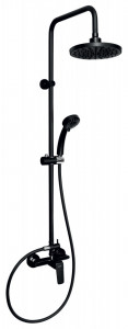 Tina Black Set 2 In 1: Baterie Dus Cu Set Dus Fix Si Para Du - Img 1