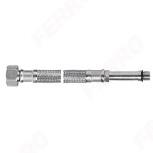 Racord flexibil pt. baterii 1/2xM10x1, cu capat lung L=100cm - Img 1