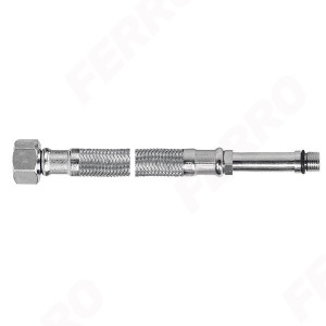 Racord flexibil pt. baterii 1/2xM10x1, cu capat lung L=80cm