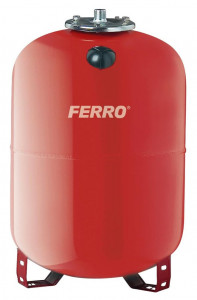 Vas de expansiune Ferro, 80L pentru apa calda, incalzire centrala cu montaj pe pardoseala