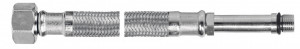 Racord flexibil pt. baterii 1/2xM10x1, cu capat lung L=100cm - Img 2