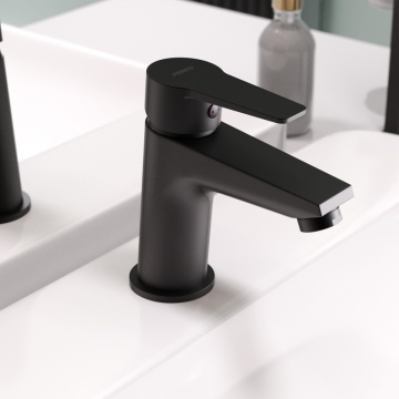 Ritto Black - Baterie stativa lavoar, negru mat - Img 2