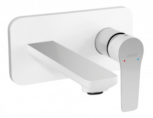 Adore White/Chrome - baterie ingropata lavoar - Img 1