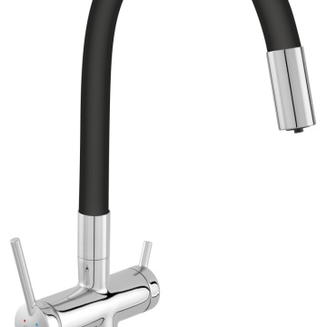 Baterie inalta pentru chiuveta cu apa filtrata, negru/crom - BFT41B