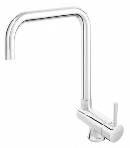 Set Chiuveta Ferro Mezzo II 1 Cuva si Picurator 780x480 mm, gri si Baterie Ferro Toledo - baterie stativa spalator cu pipa rabatabila - Img 6